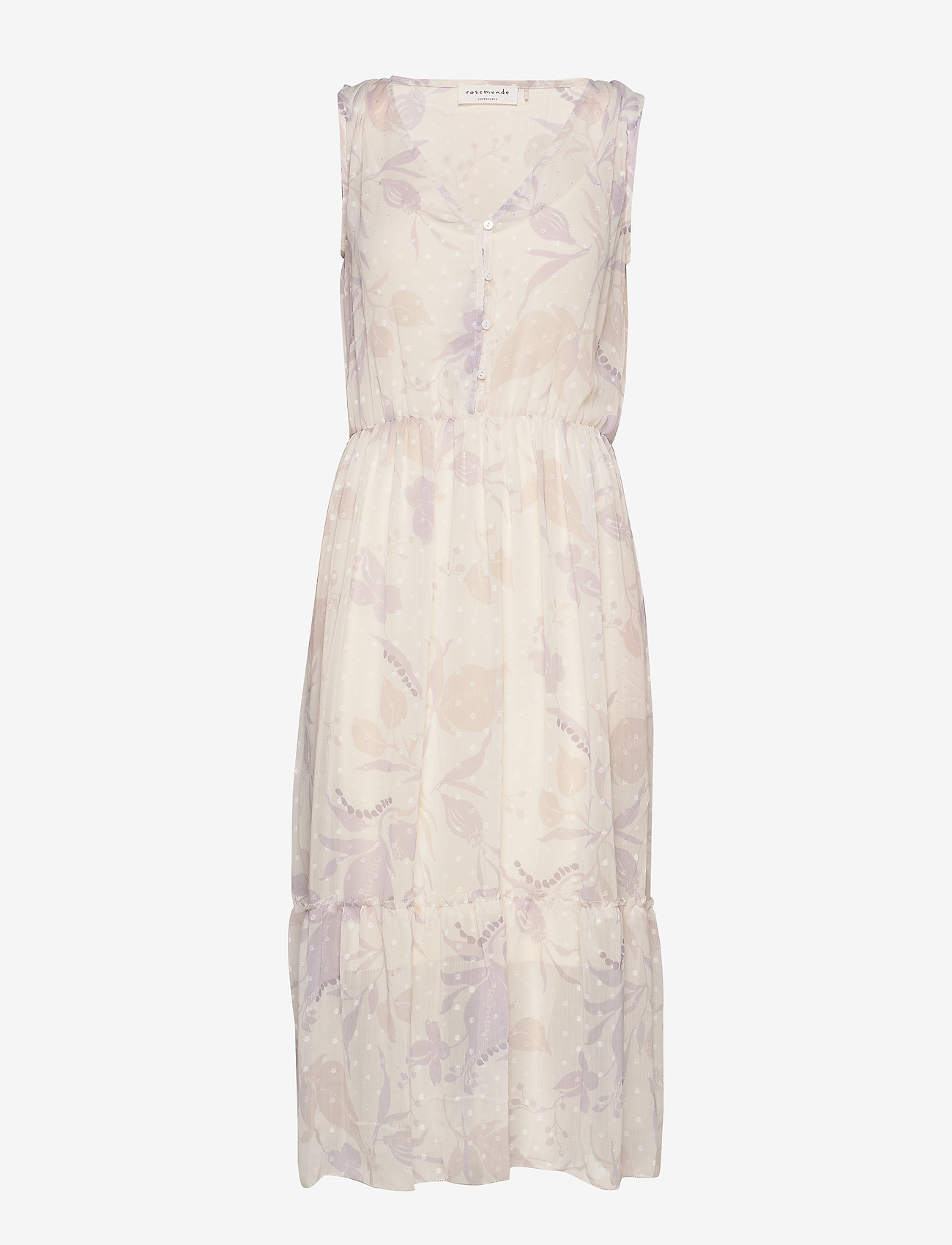 Rosemunde - Dress - iris lily poetry print - 0