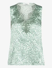 Rosemunde - Silk top - blouses zonder mouwen - caribbean surface print - 0