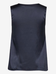 Rosemunde - Silk top - blouses zonder mouwen - dark blue - 1