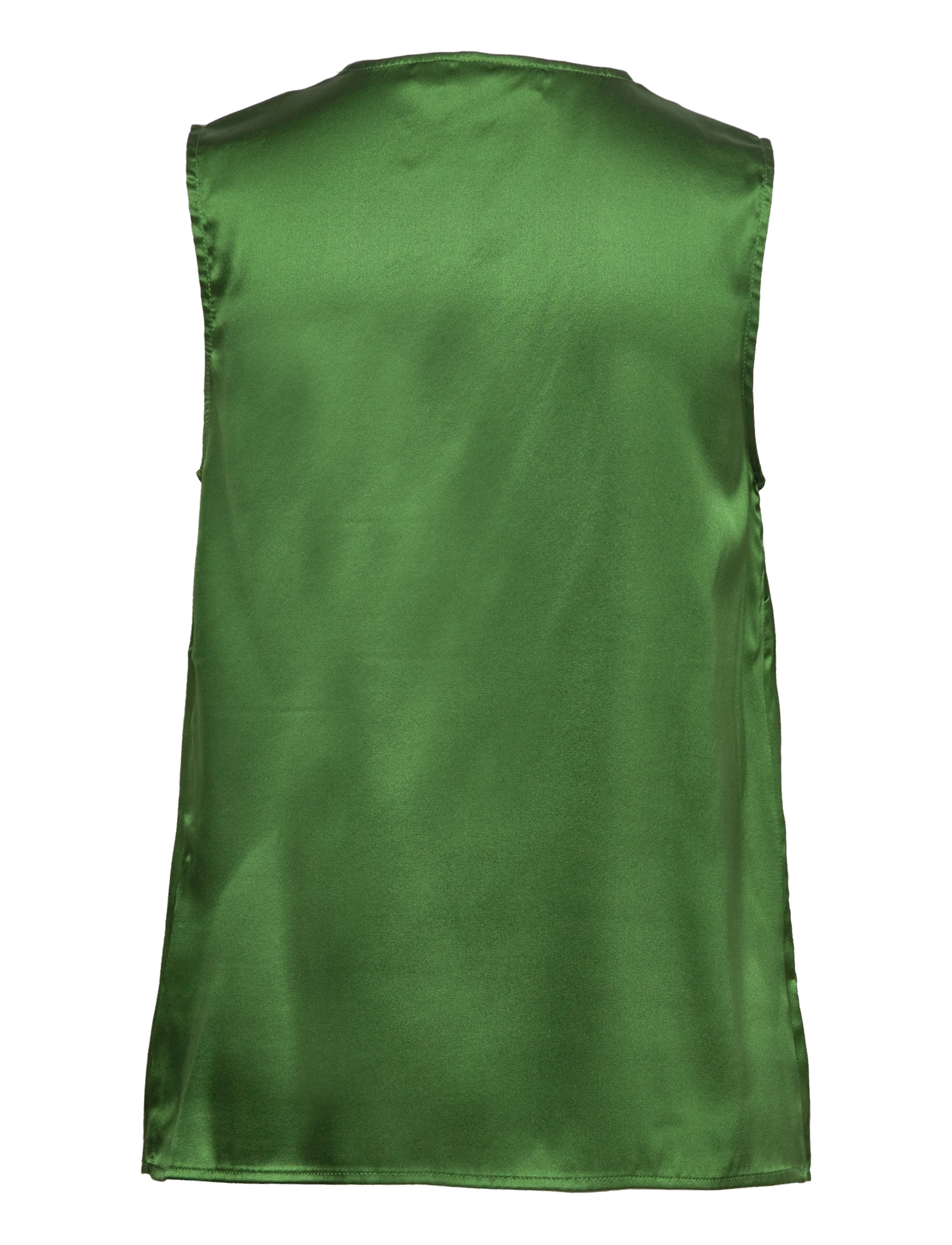 Rosemunde - Jade Silk top w/ lace - forest elf - 1