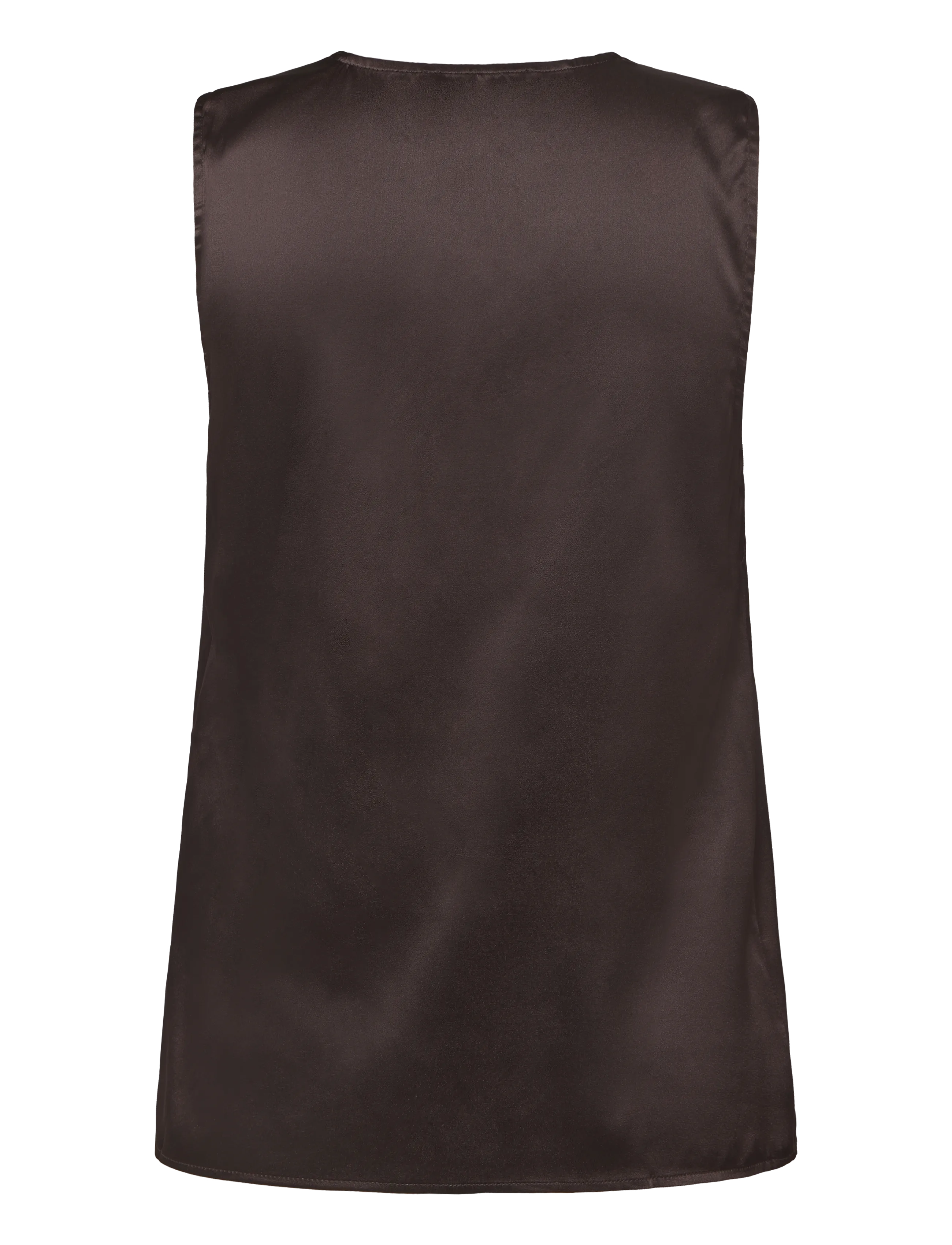 Rosemunde - RWJade Silk Lace Top - Ærmeløse bluser - mole - 1