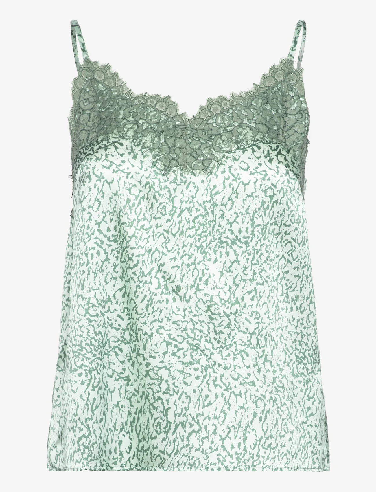 Rosemunde - Silk strap top - blouses zonder mouwen - caribbean surface print - 0