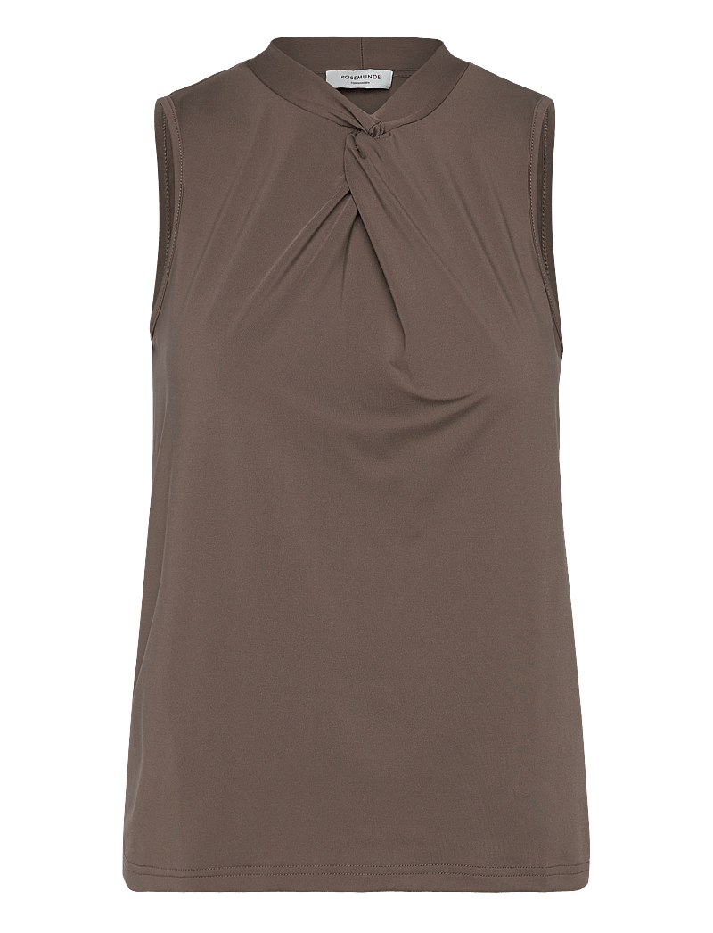 Rosemunde - RWBillie SL Regular Top - Ärmlösa blusar - falcon - 0