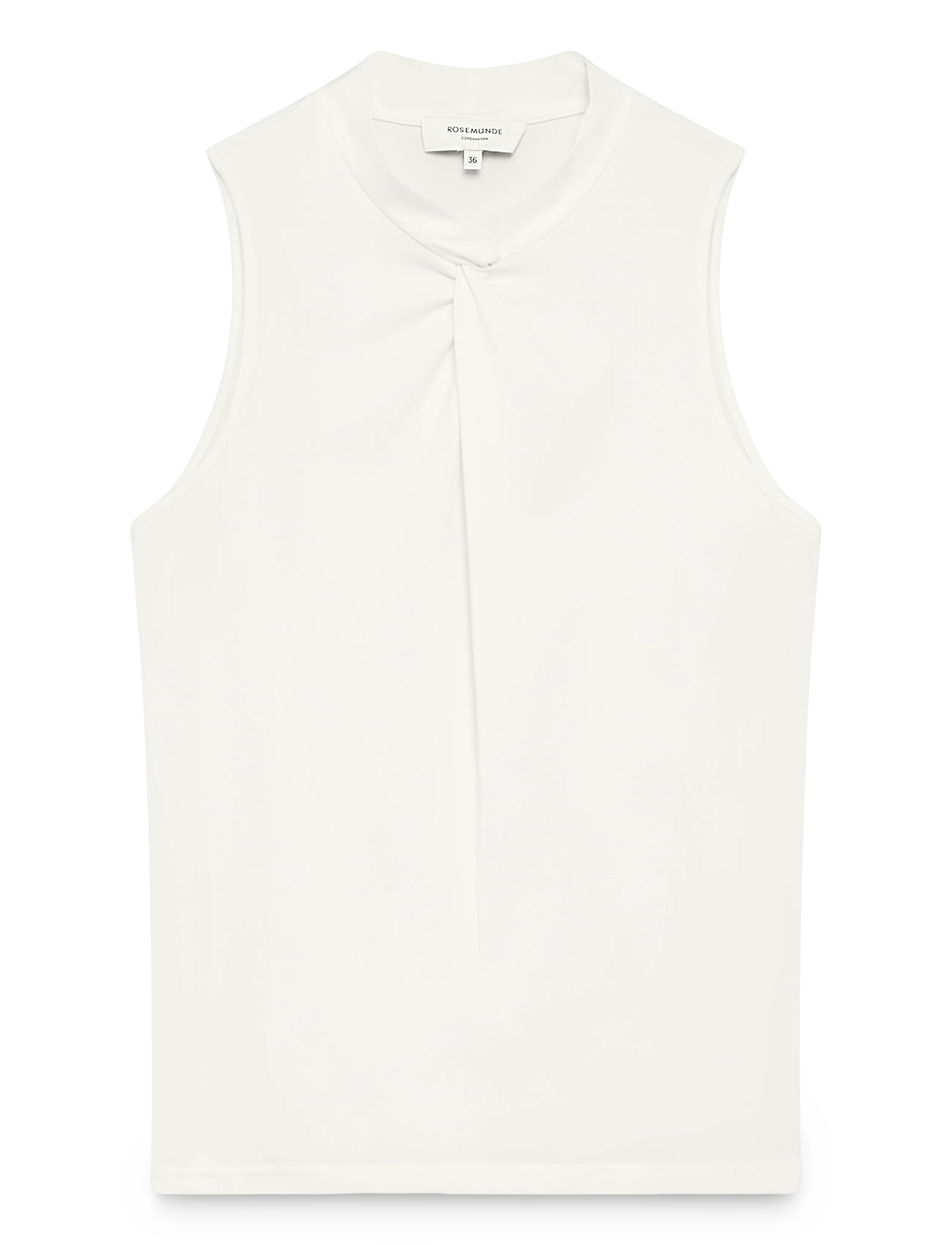 Rosemunde RWBillie SL Regular Top - Bluser & Skjorter - IVORY / white