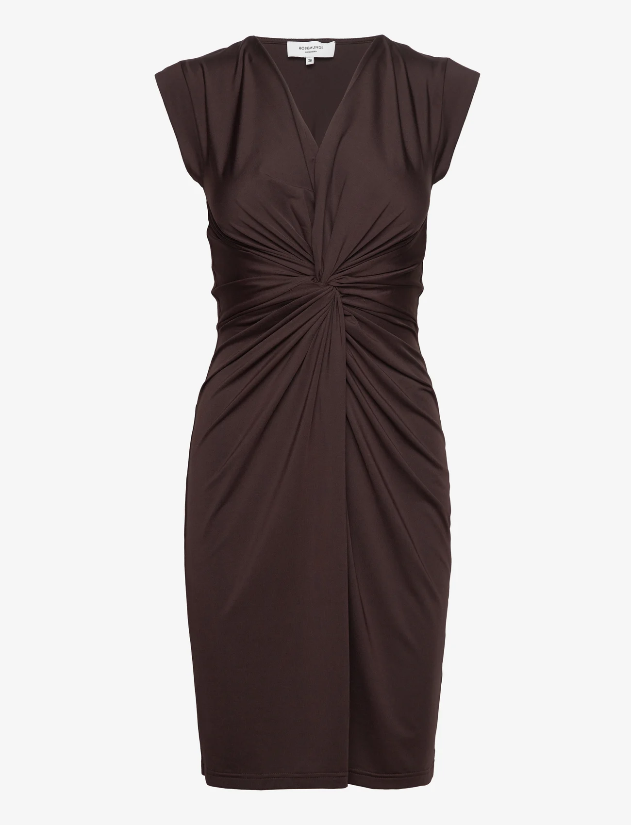 Rosemunde - Dress - feestelijke kleding voor outlet-prijzen - black brown - 0