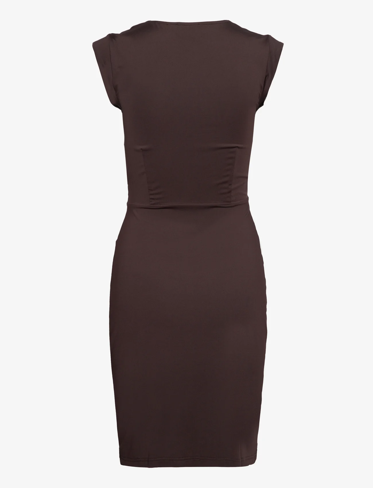 Rosemunde - Dress - festkläder till outletpriser - black brown - 1
