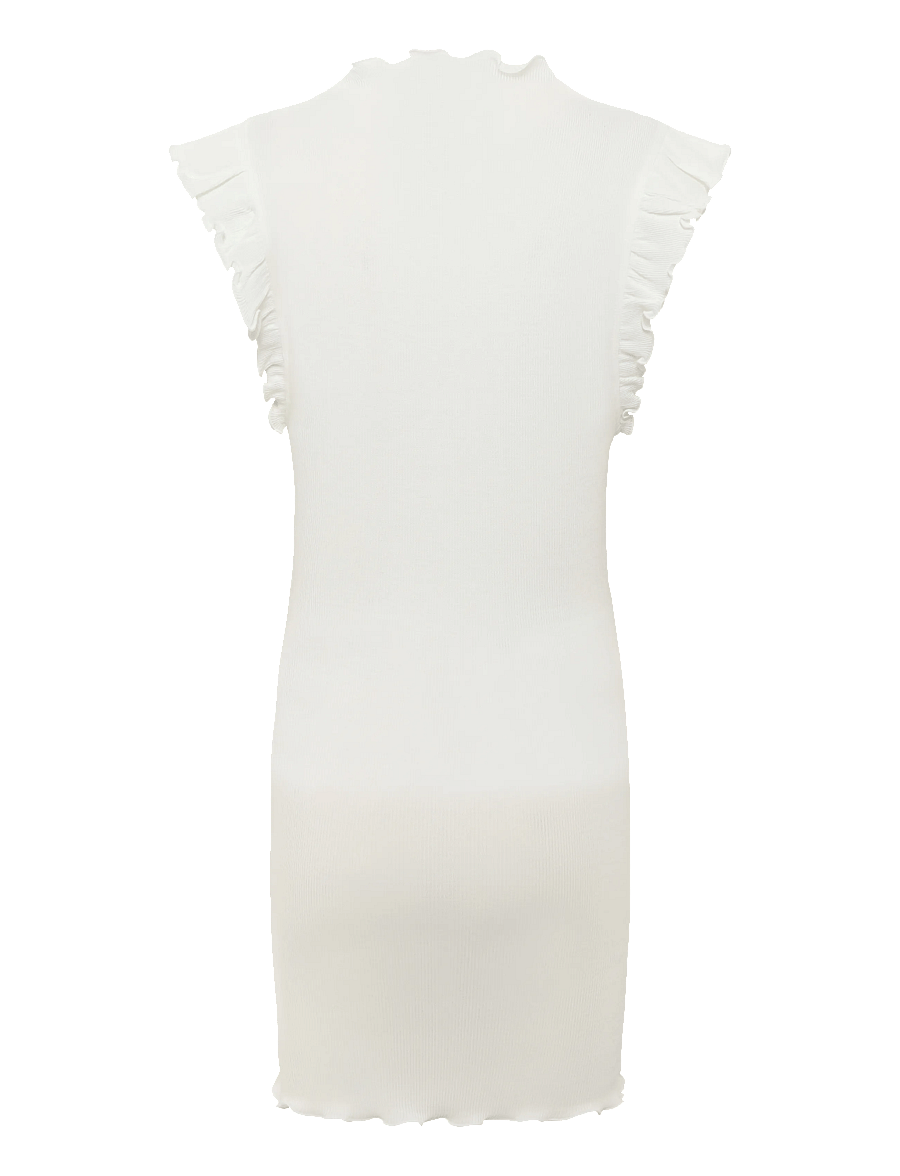Rosemunde - RWBernadine Organic Ruffles Top - Ärmellose tops - new white - 1