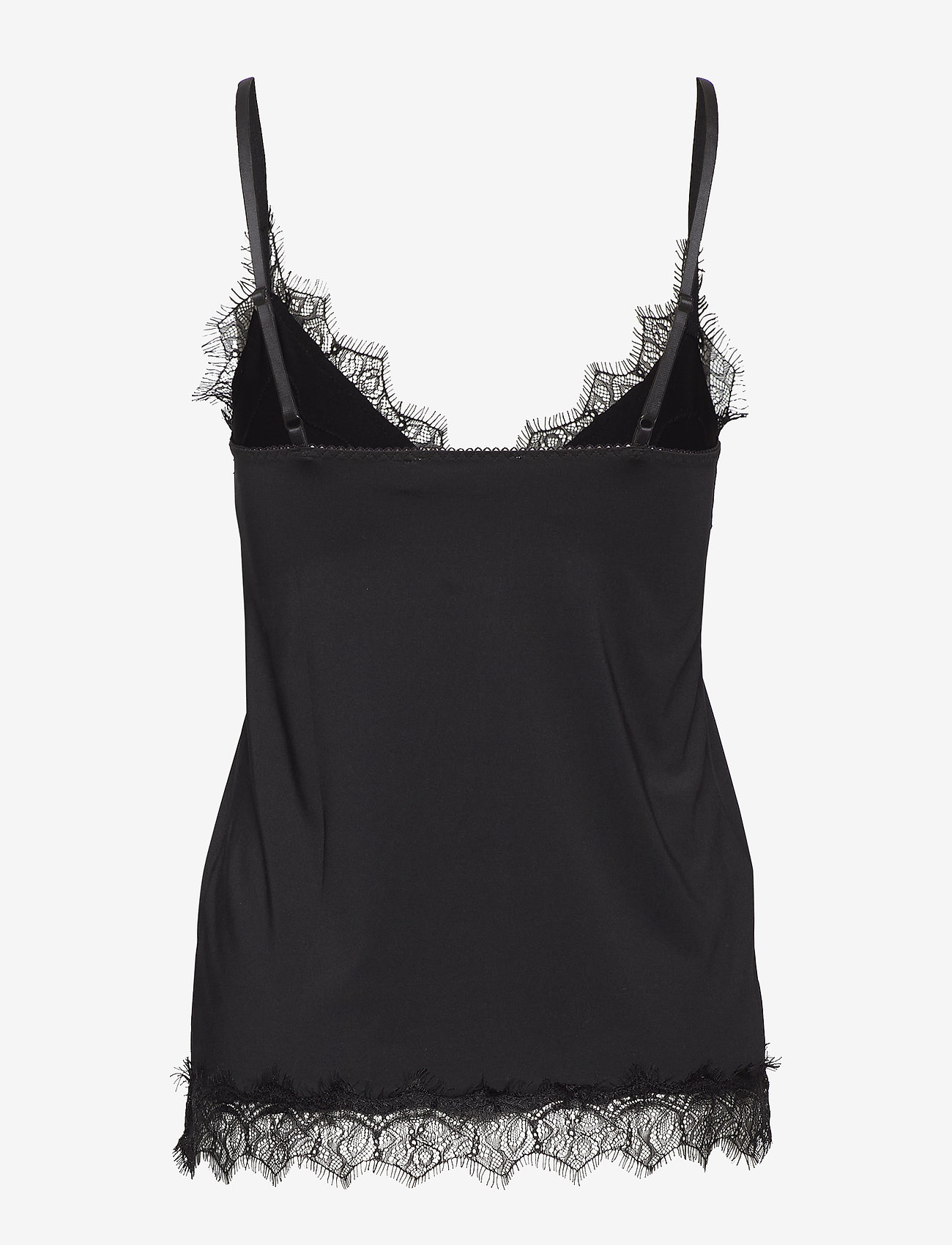 Rosemunde - RWBillie SL Lace Strap Top - Ærmeløse bluser - black - 2