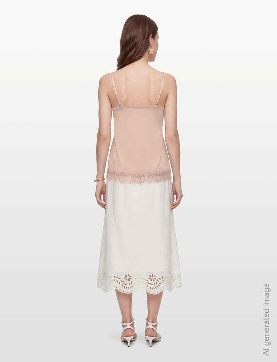 Rosemunde - RWBillie Lace Strap Top - Ärmellose tops - cacao - 4