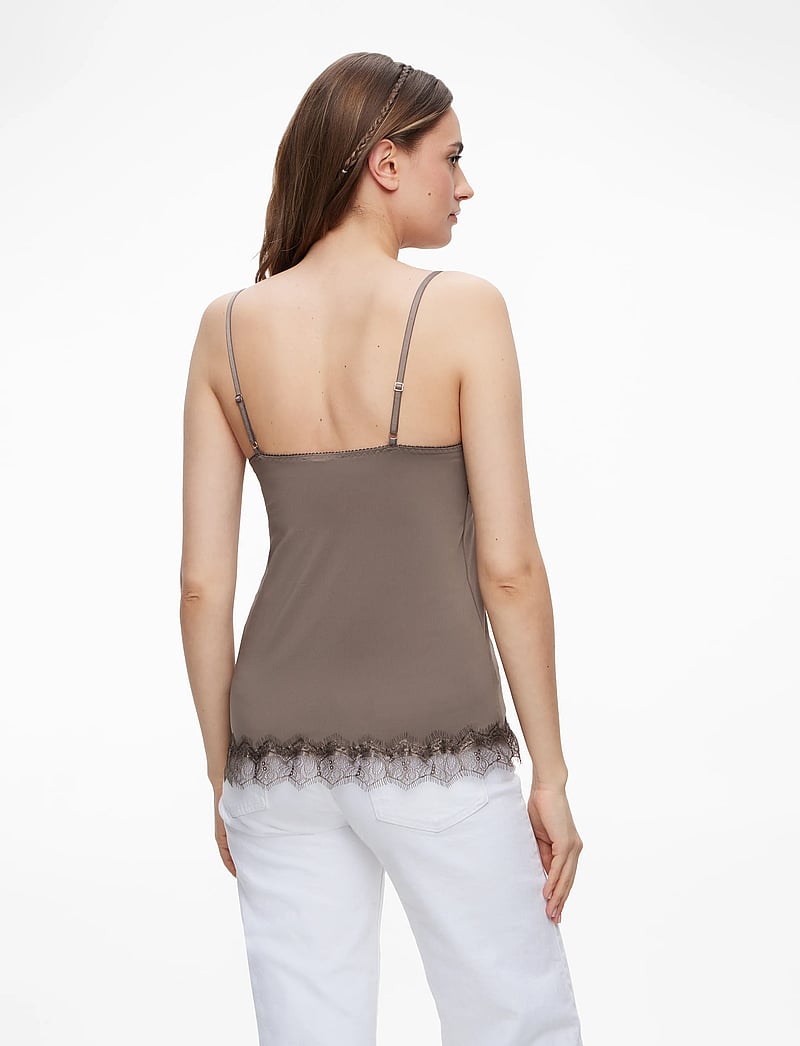 Rosemunde - RWBillie SL Lace Strap Top - Ärmlösa blusar - falcon - 4