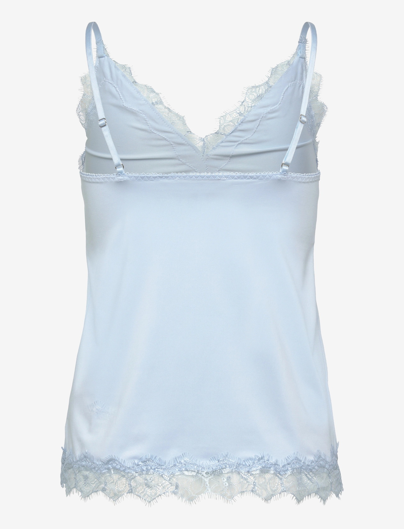 Rosemunde - RWBillie SL Lace Strap Top - Ærmeløse bluser - nantucket blue - 2