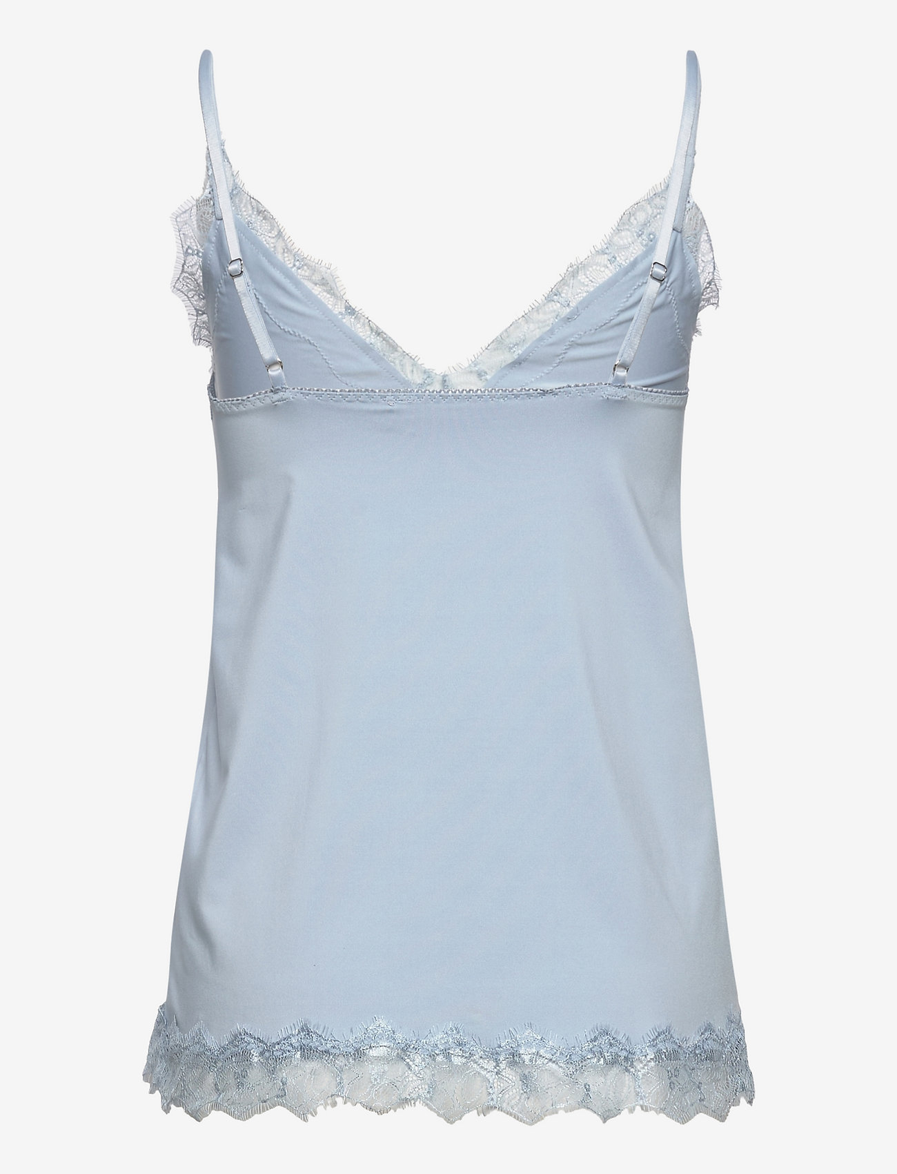 Rosemunde - RWBillie SL Lace Strap Top - Ærmeløse bluser - powder blue - 1