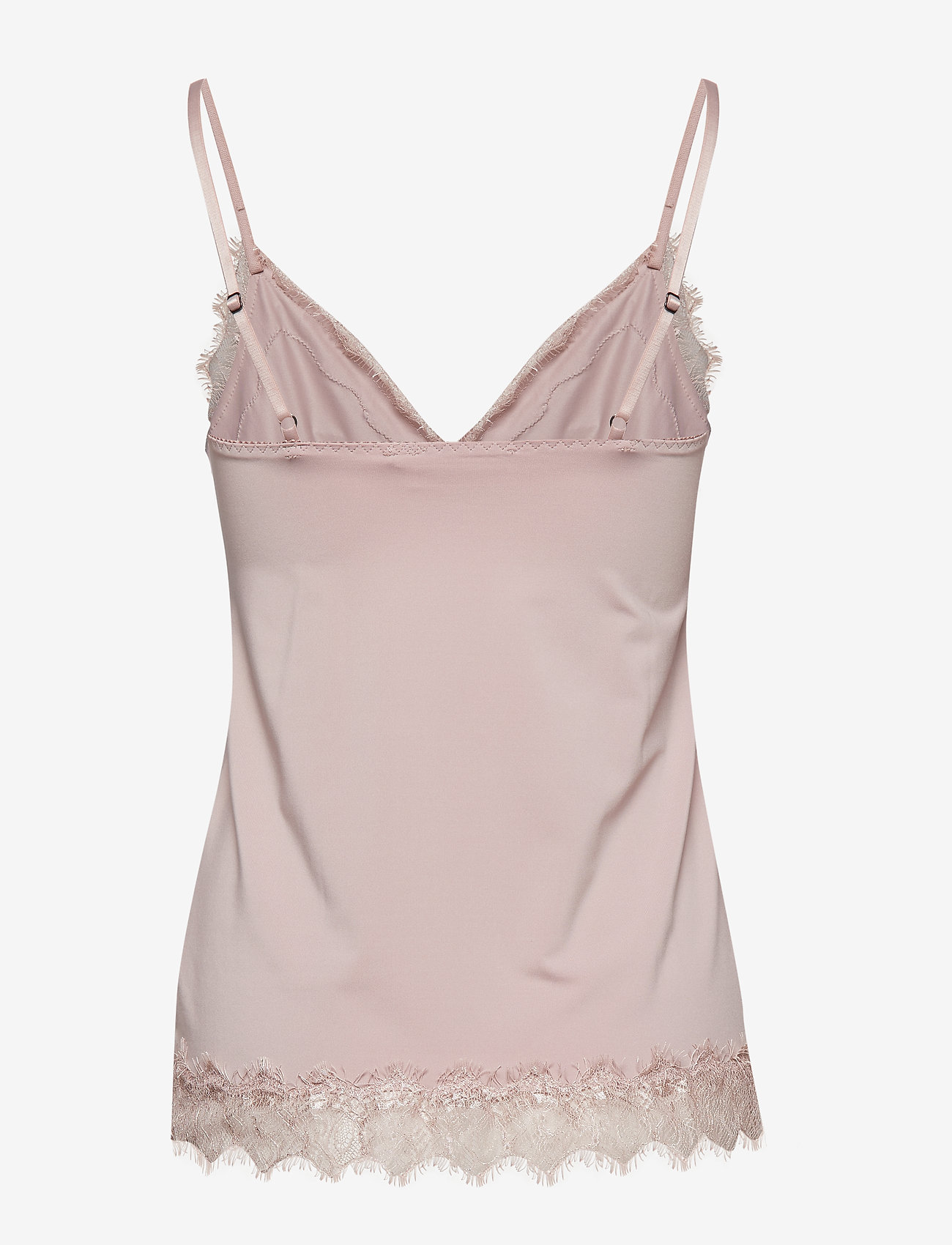 Rosemunde - RWBillie SL Lace Strap Top - Ærmeløse bluser - vintage powder - 1
