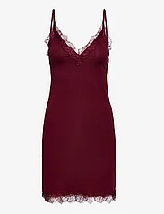 Rosemunde - Strap dress - slipklänningar - cabernet - 0