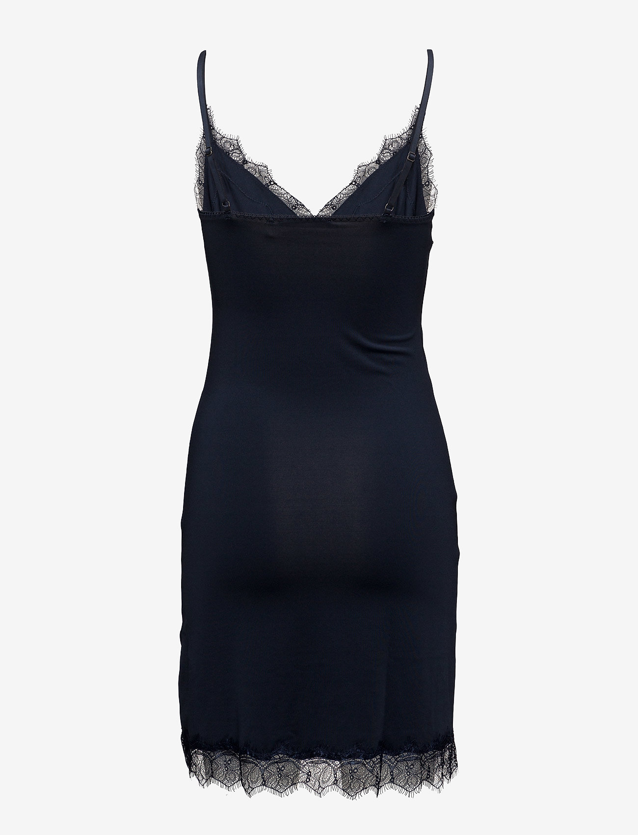 Rosemunde - RWBillie Lace Strap Dress - slip dresses - dark blue - 1
