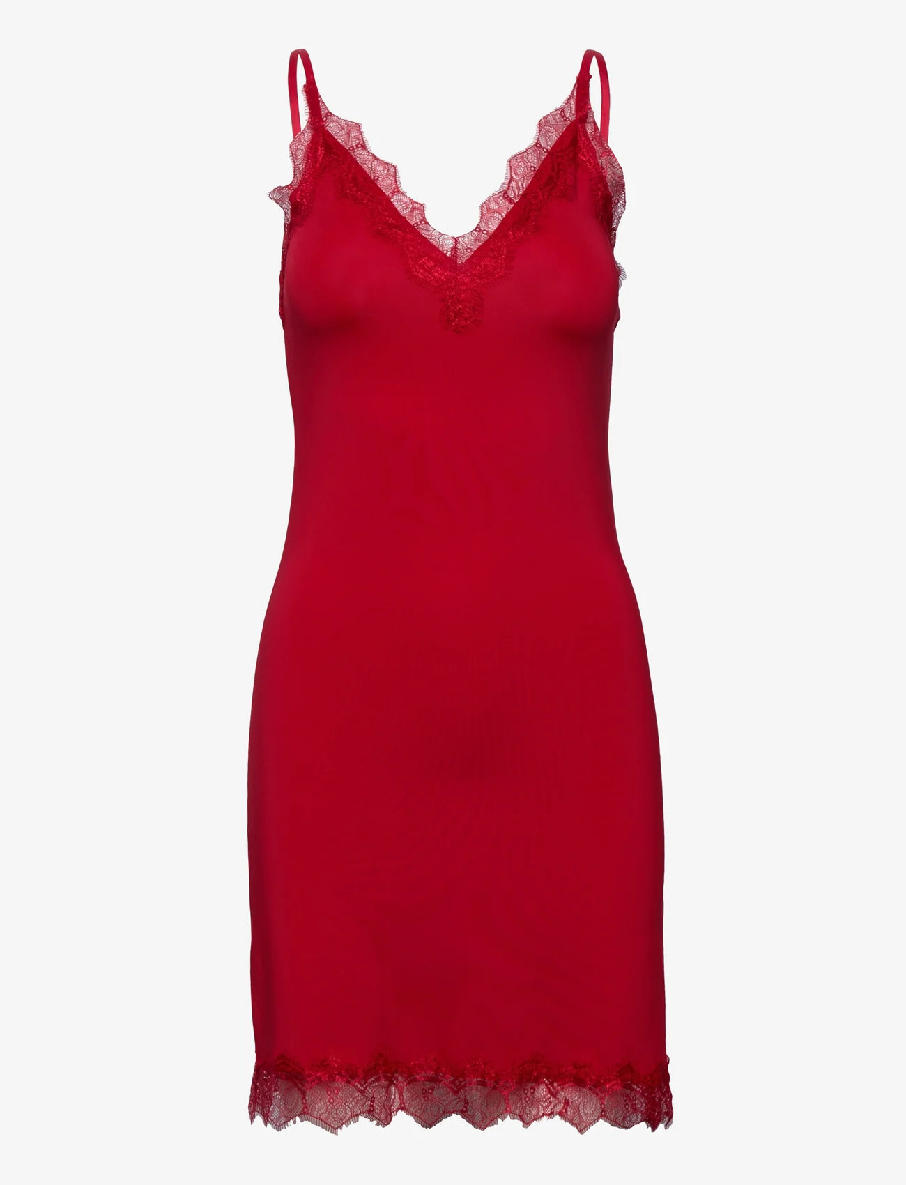Rosemunde - Strap dress - kurze kleider - rose red - 0