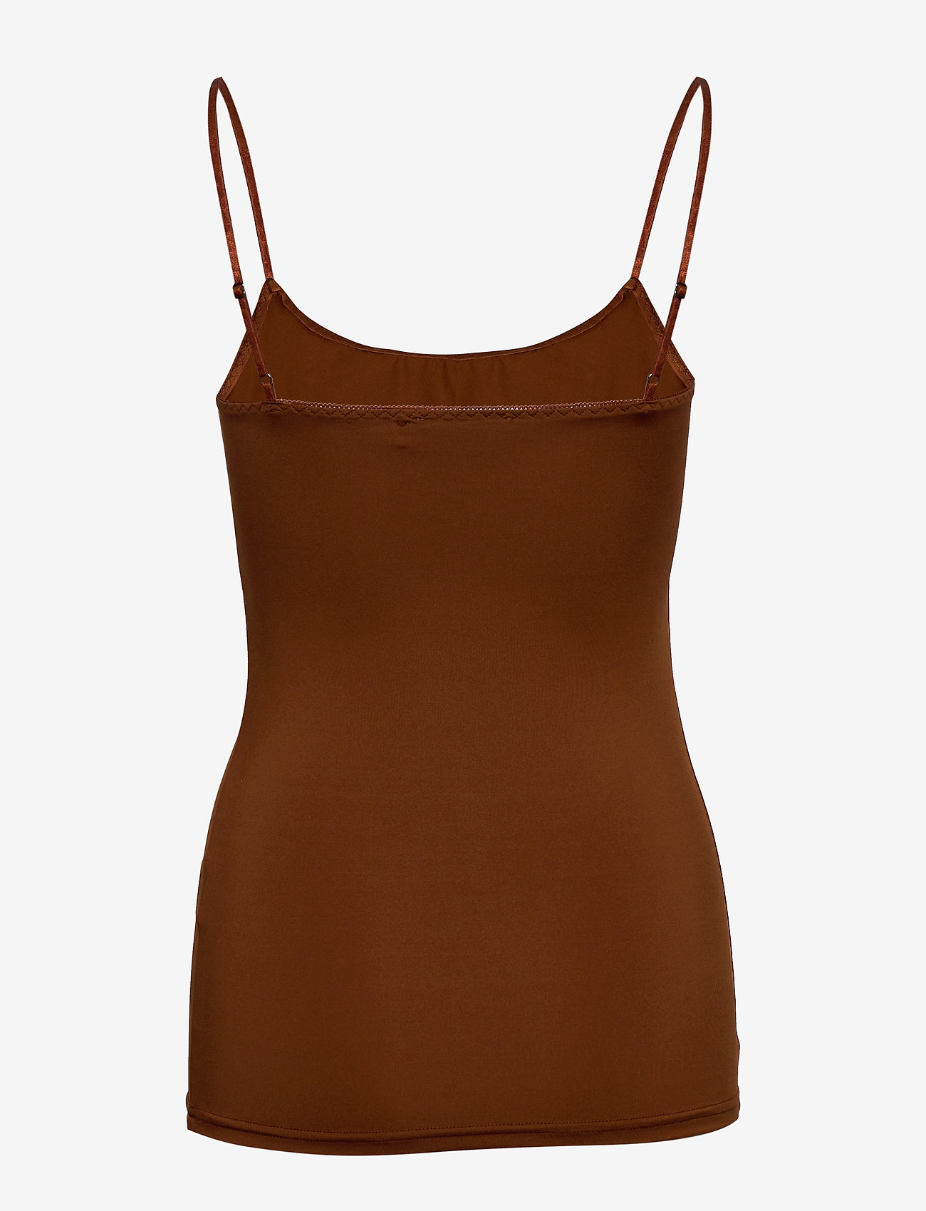 Rosemunde - Strap top - amber brown - 1