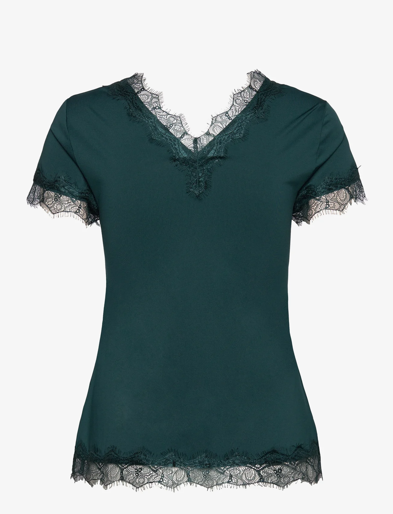 Rosemunde - T-shirt - blouses korte mouwen - dark teal - 1