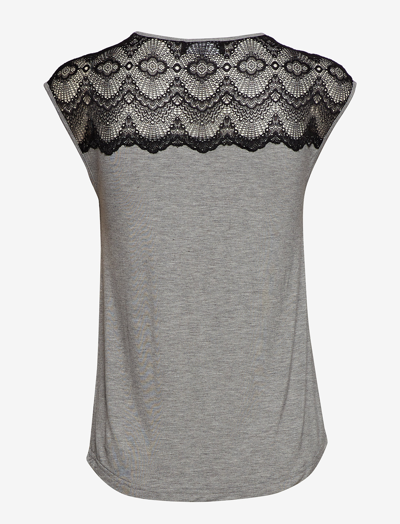 Rosemunde - T-shirt ss - light grey melange - 1