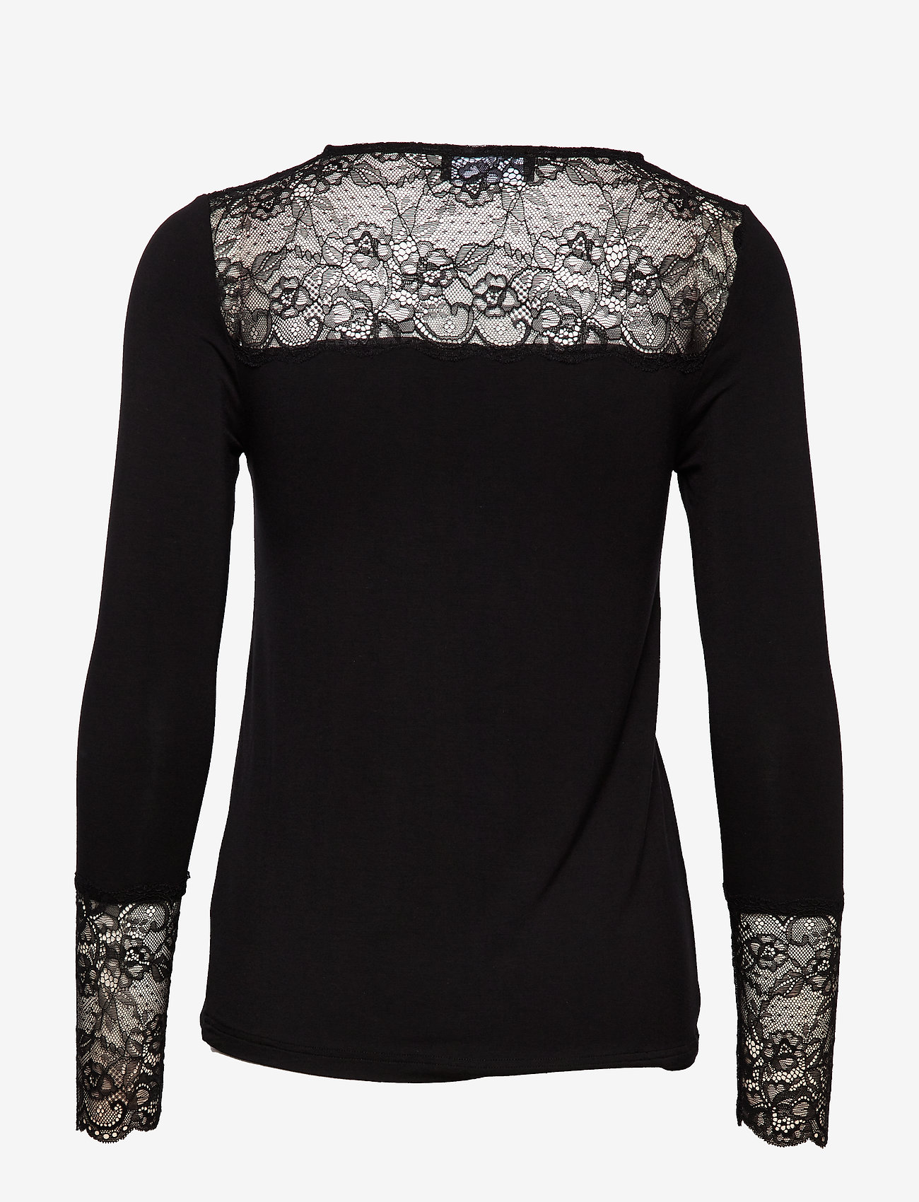 Rosemunde - T-shirt ls - black - 1
