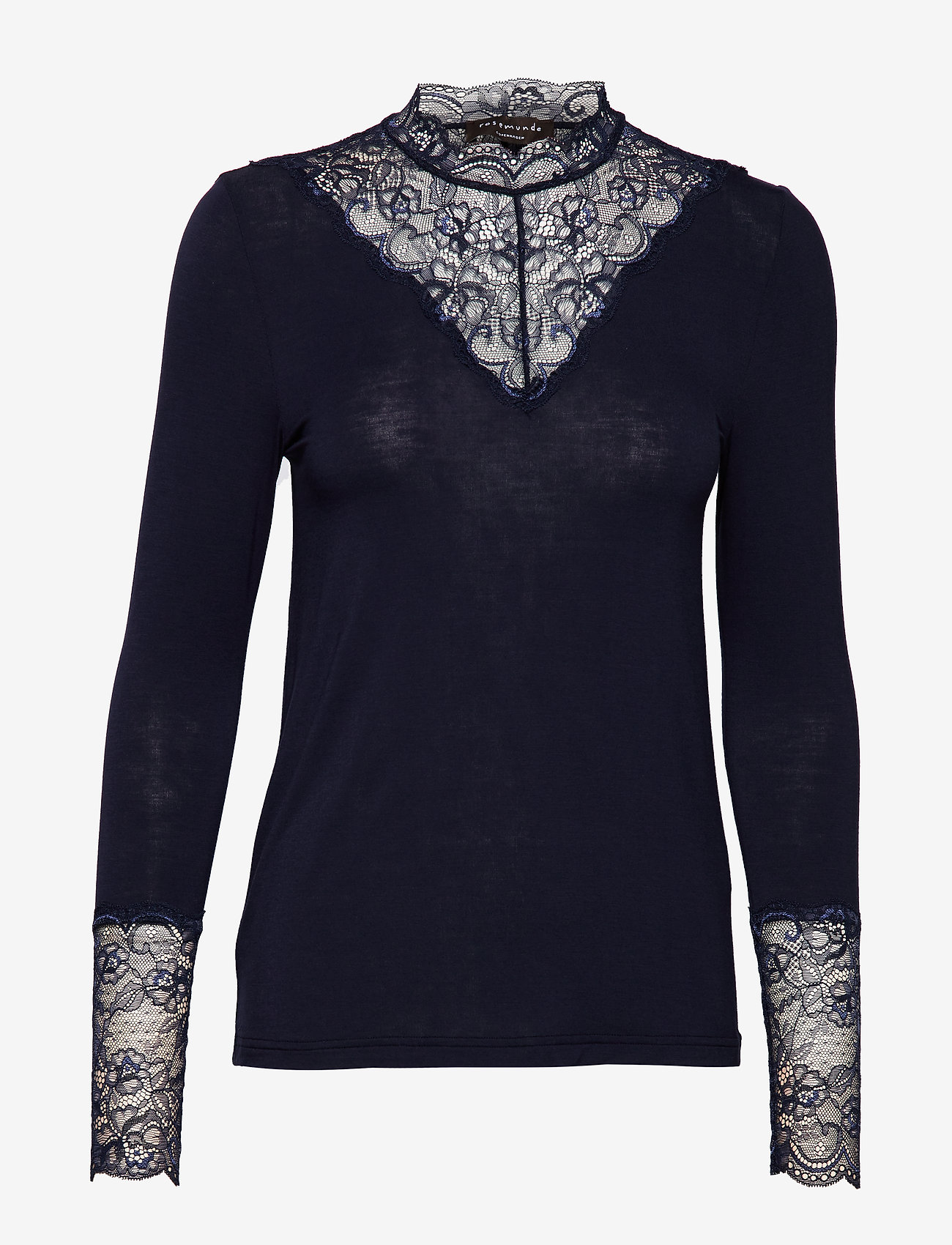 Rosemunde - T-shirt ls - navy - 0