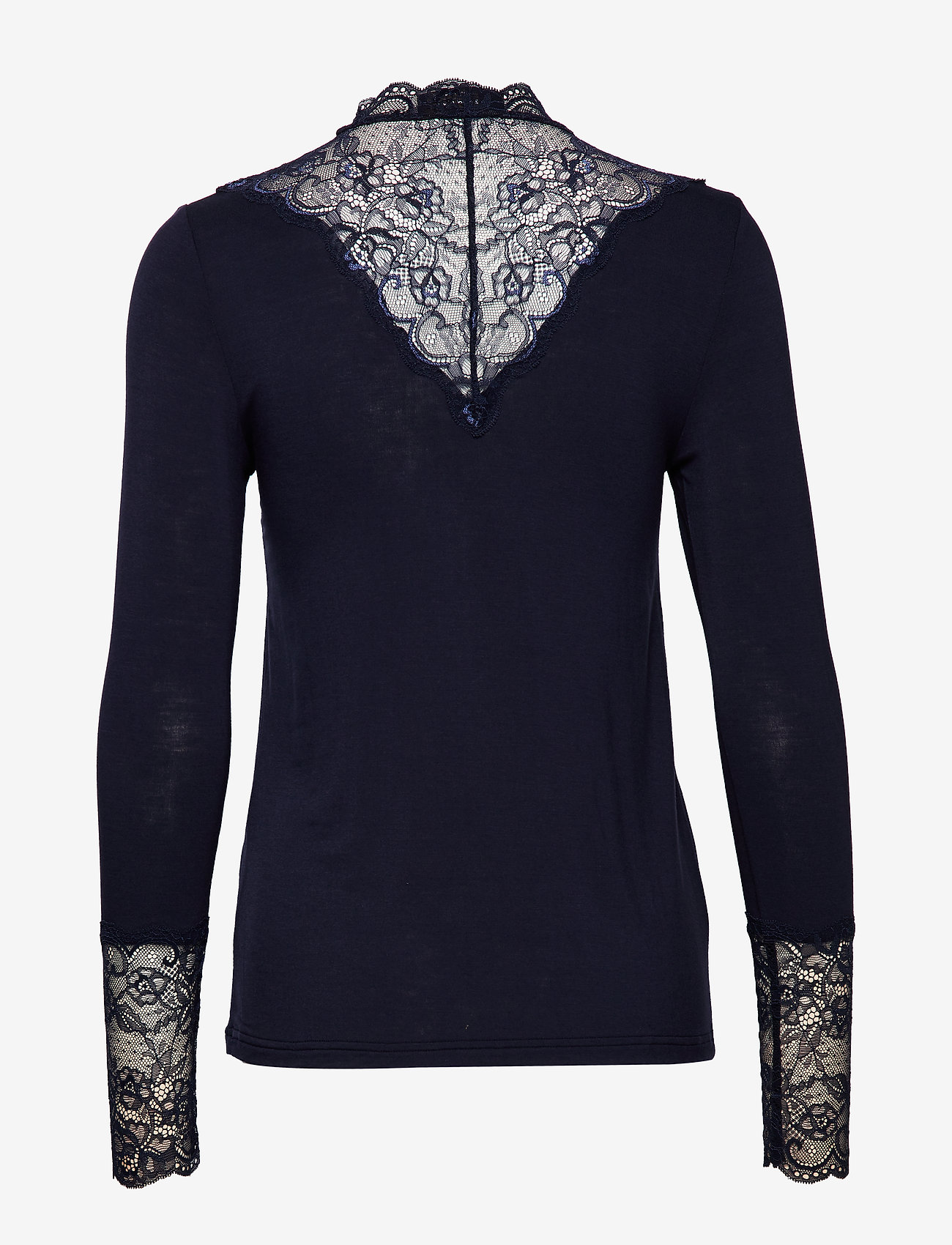 Rosemunde - T-shirt ls - navy - 1