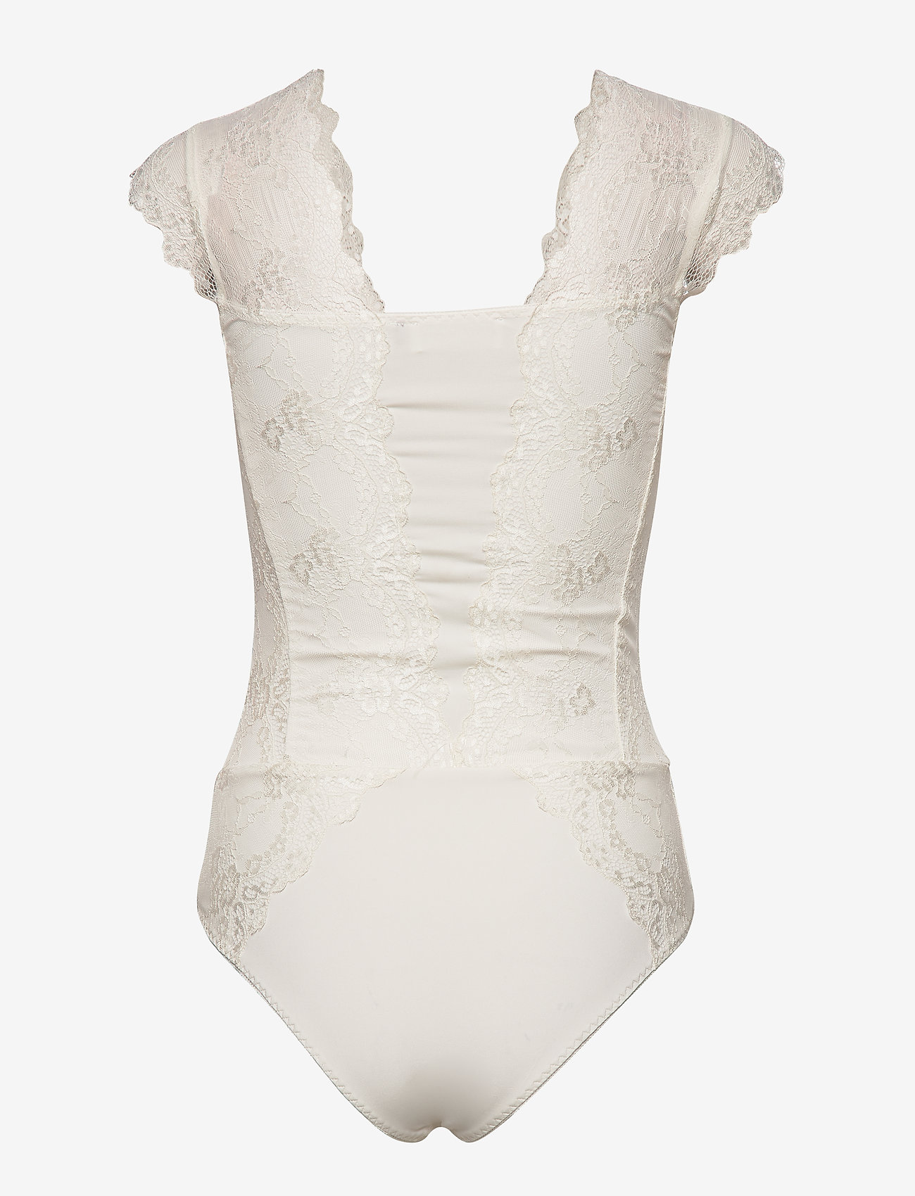 Rosemunde - Bodystocking ss - ivory - 2