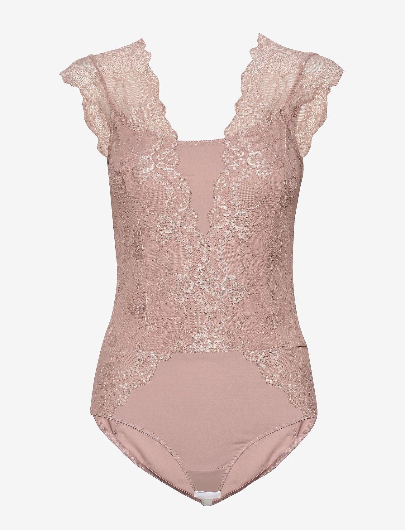 Bodystocking ss - VINTAGE POWDER