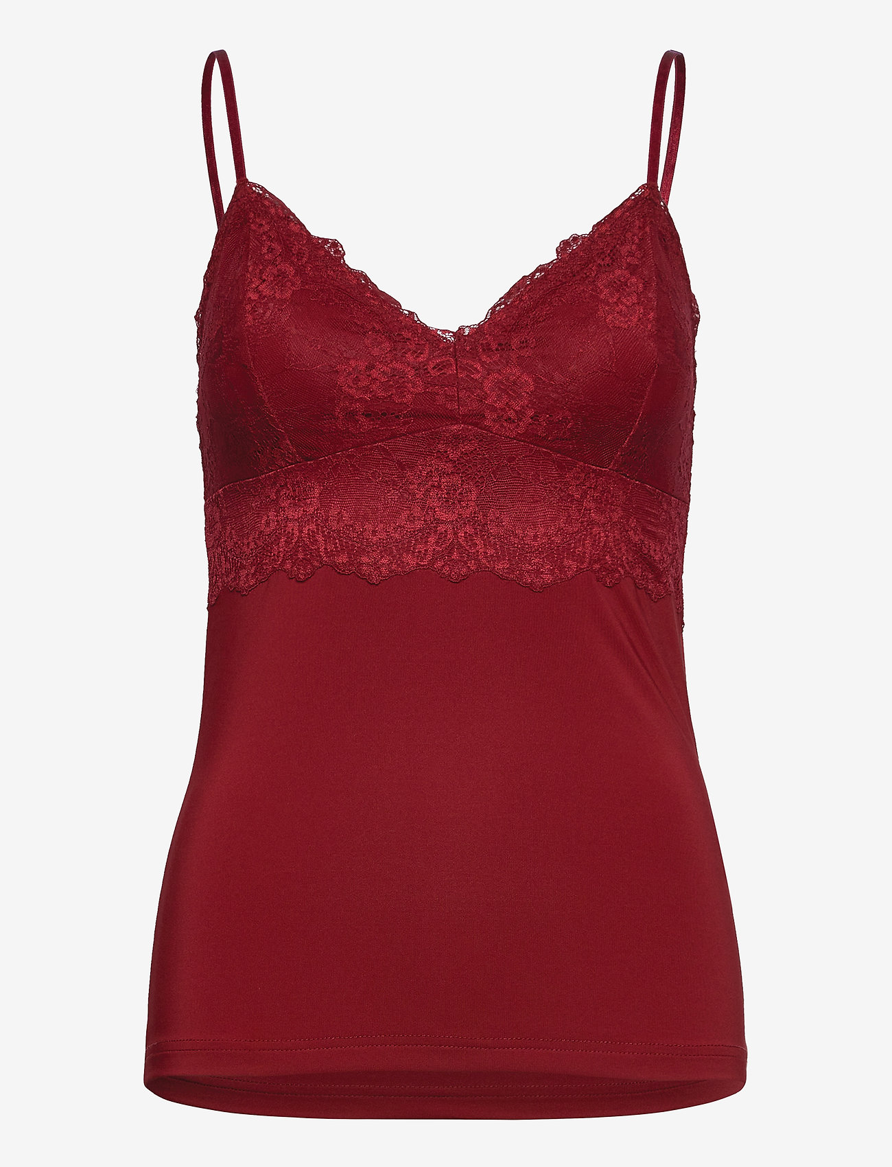Strap top - CRANBERRY