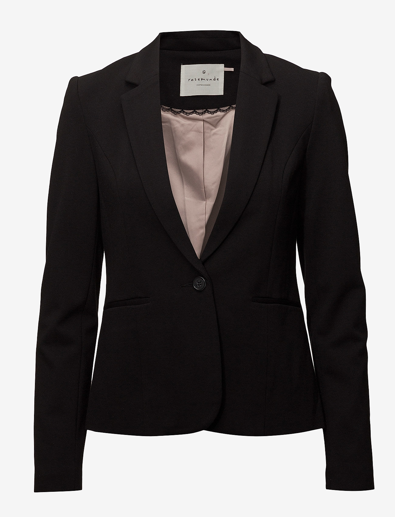 Rosemunde - Jacket ls - black - 0