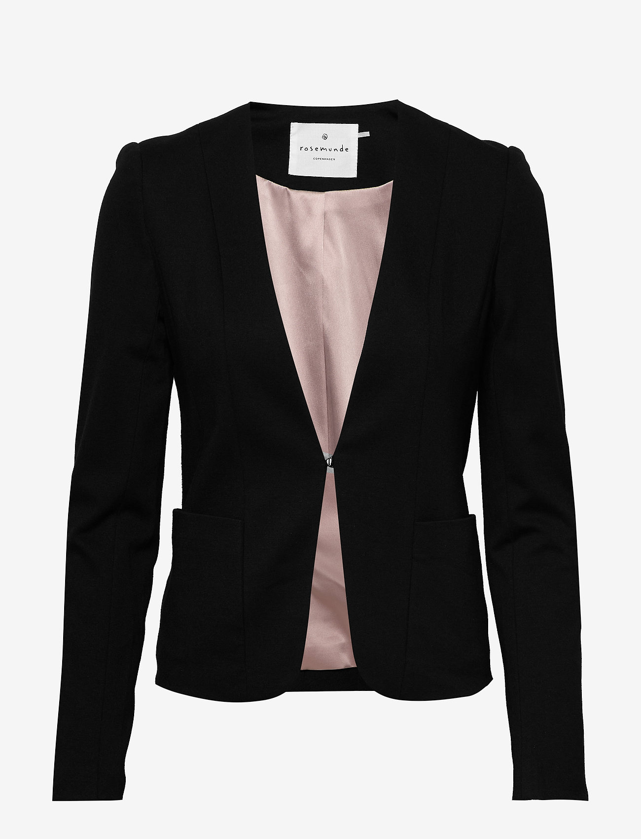 Rosemunde - Jacket ls - black - 0