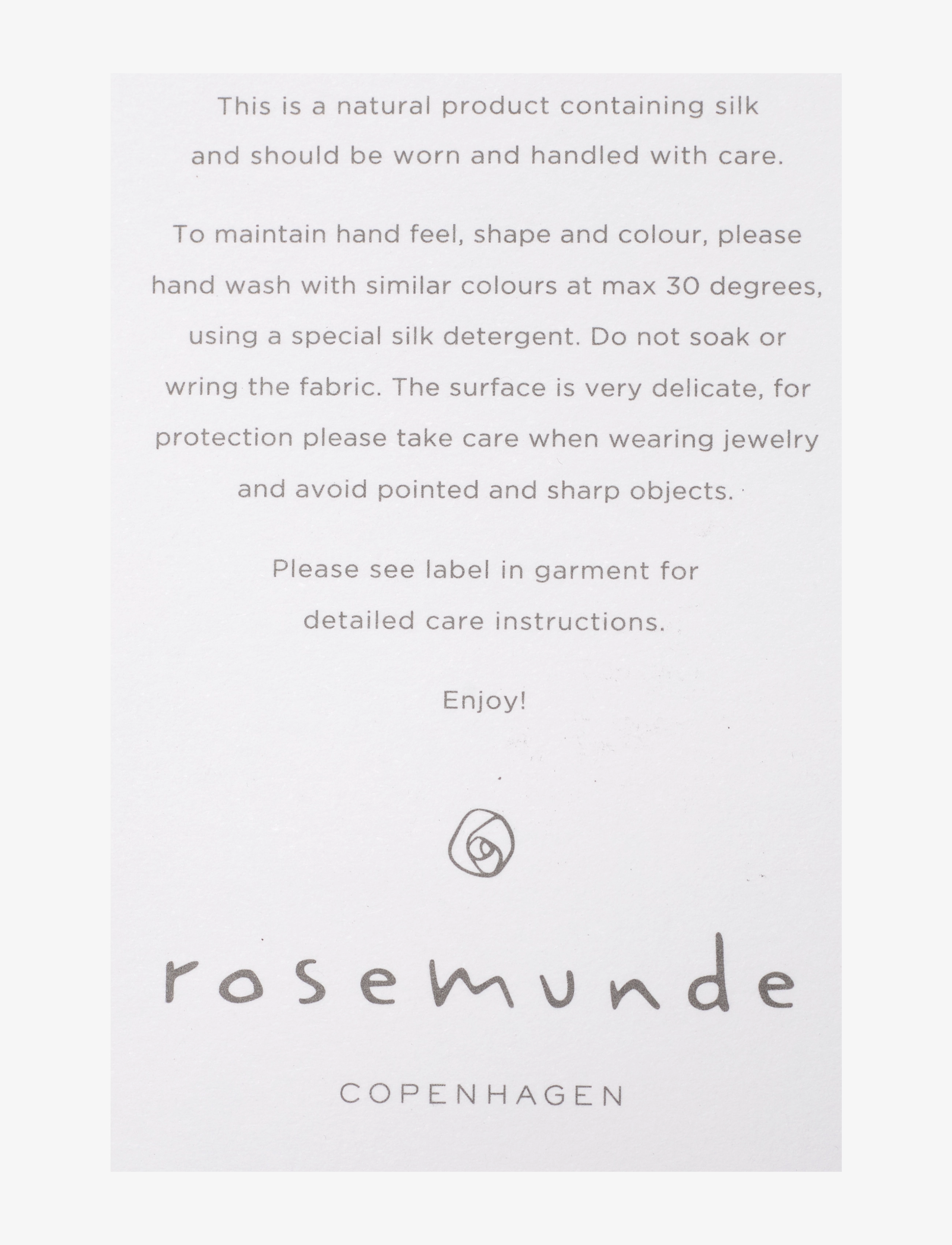 Rosemunde - Silk t-shirt ls w/lace - raven w/ soft grey - 2