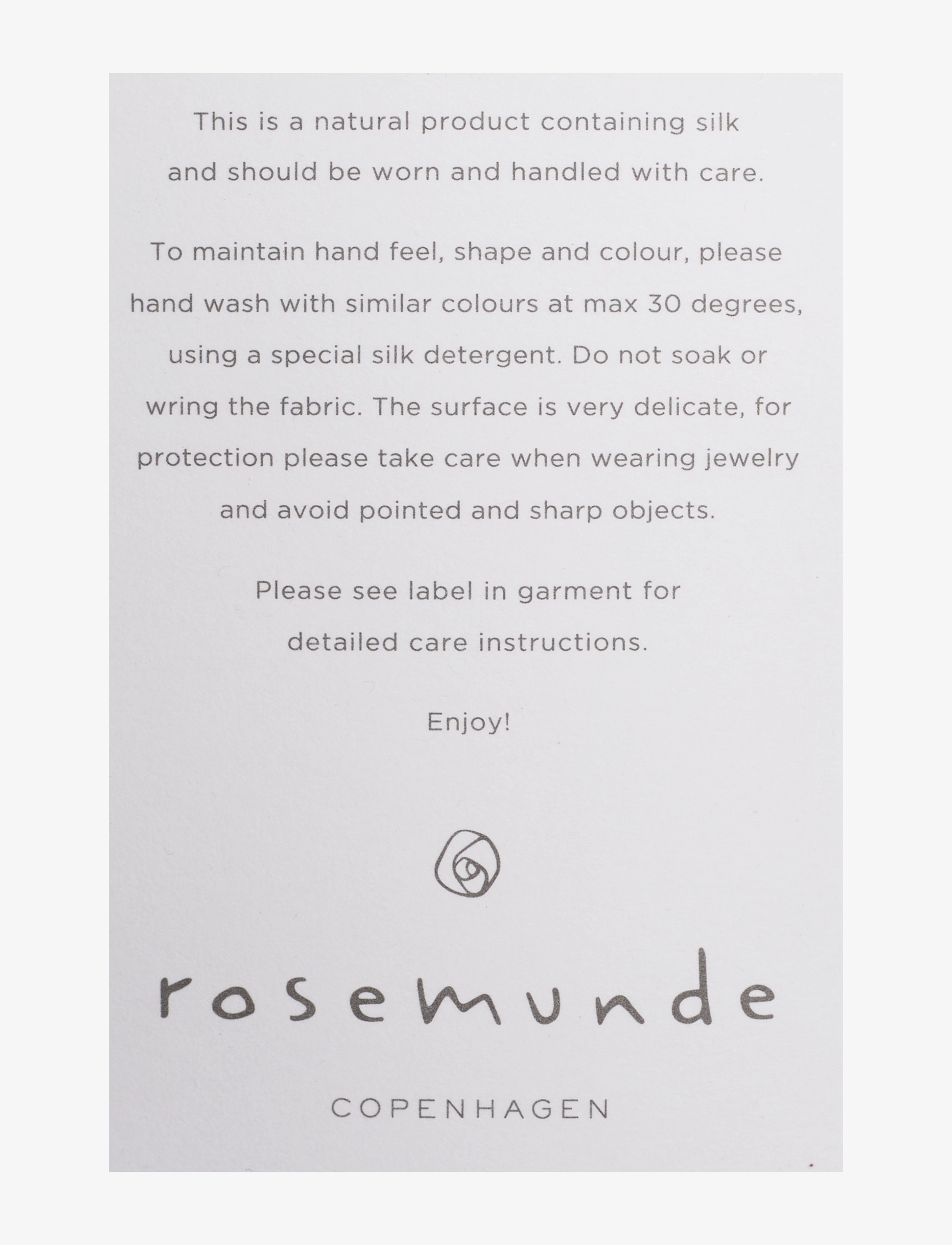 Rosemunde - Silk t-shirt ls w/ elastic band - raven - 2