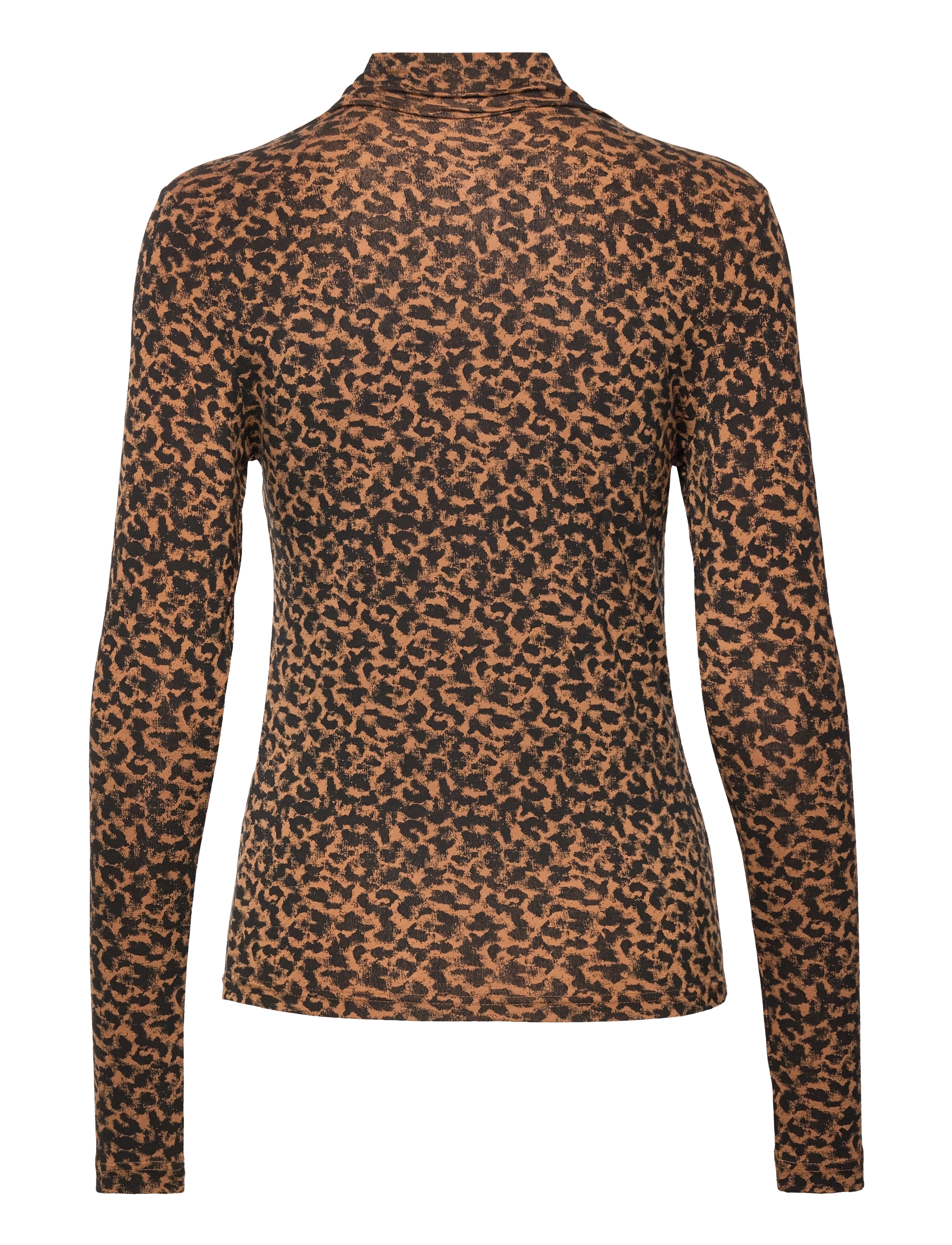 Rosemunde - Viscose t-shirt - almond blurred print - 1