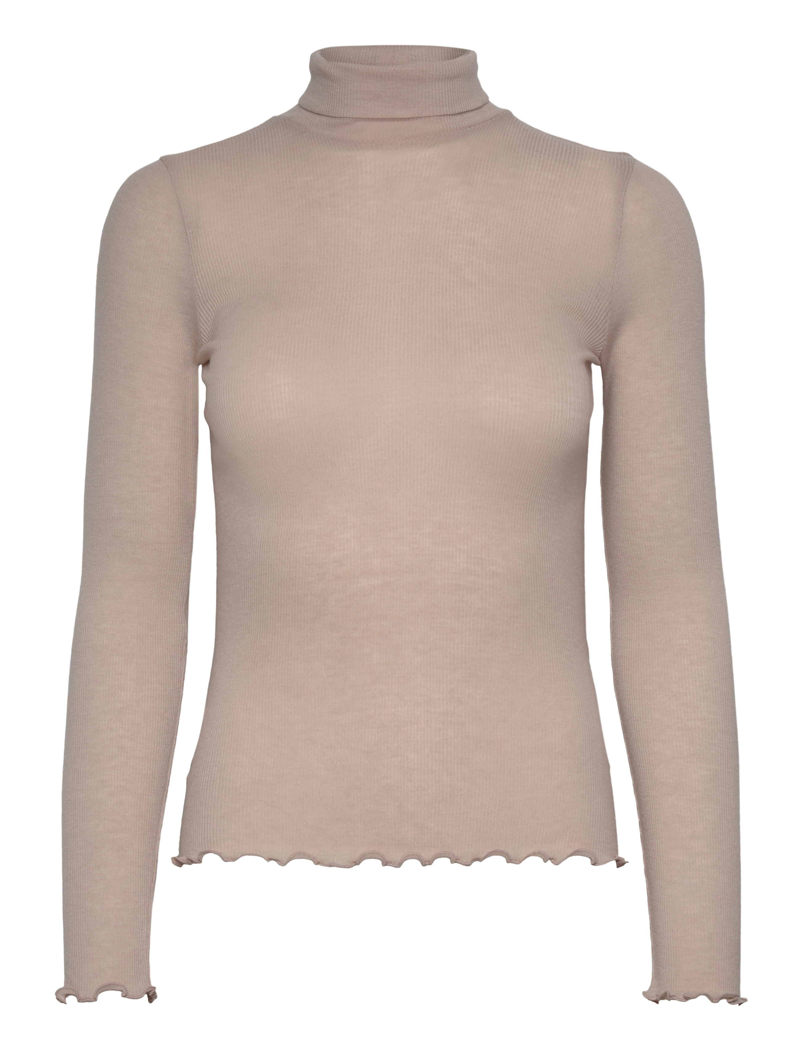 RWBurlington Wool LS T-neck T-shirt - CACAO