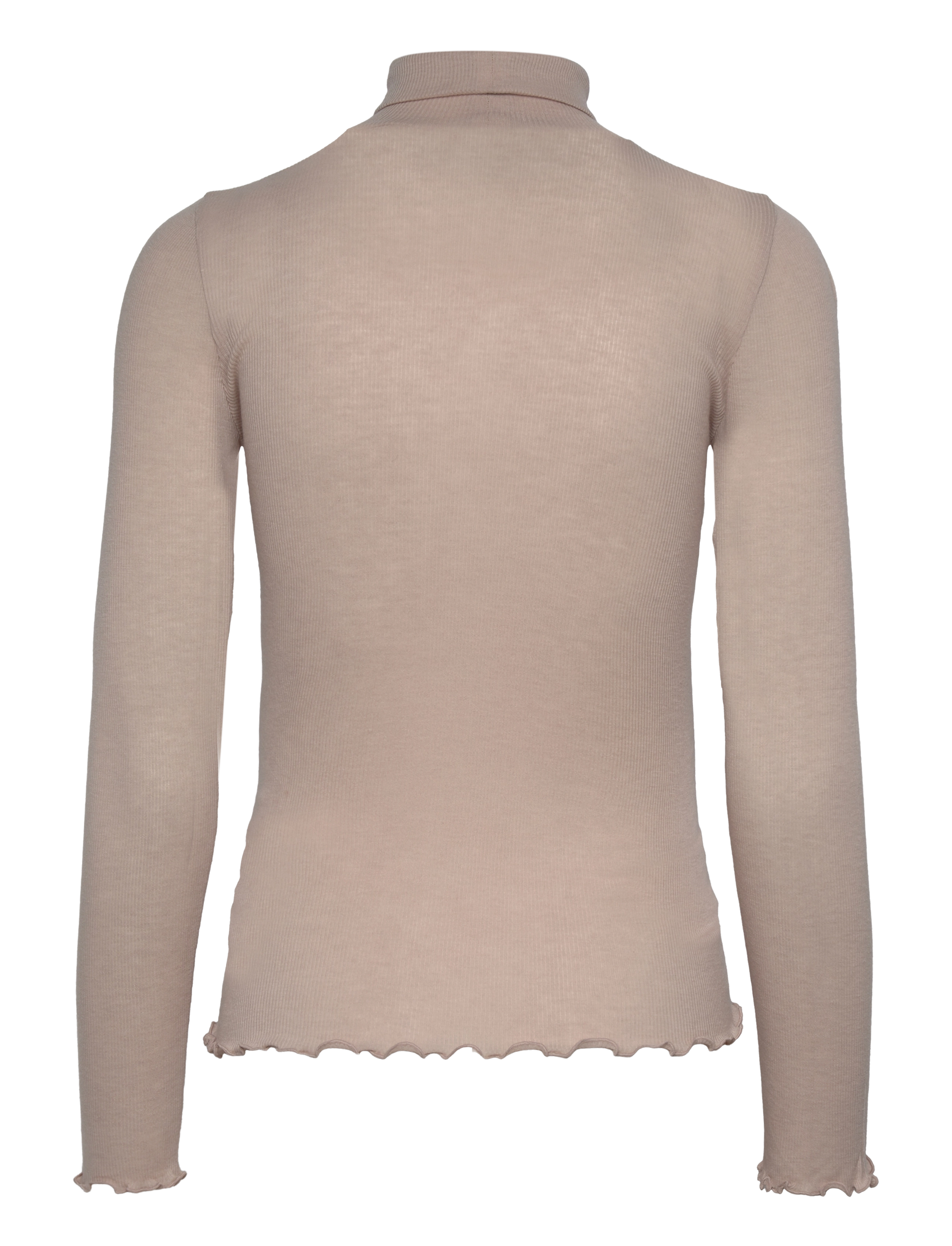 Rosemunde - RWBurlington Wool LS T-neck T-shirt - langærmede toppe - cacao - 1