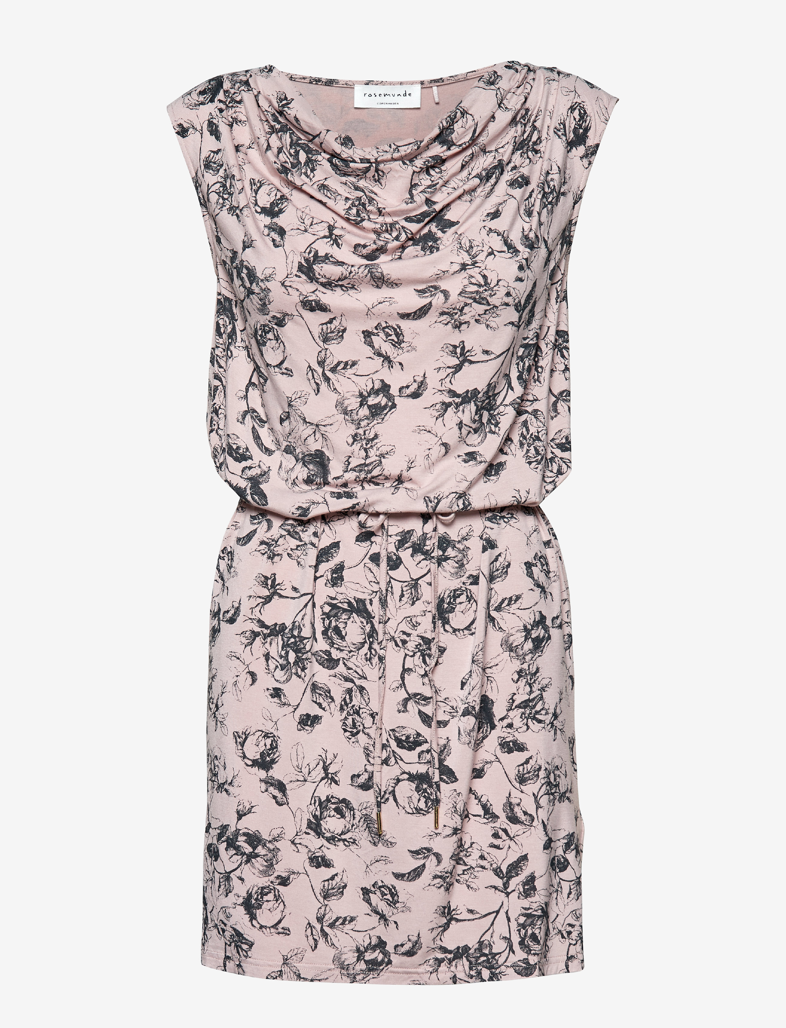 VINTAGE POWDER ROSE PRINT