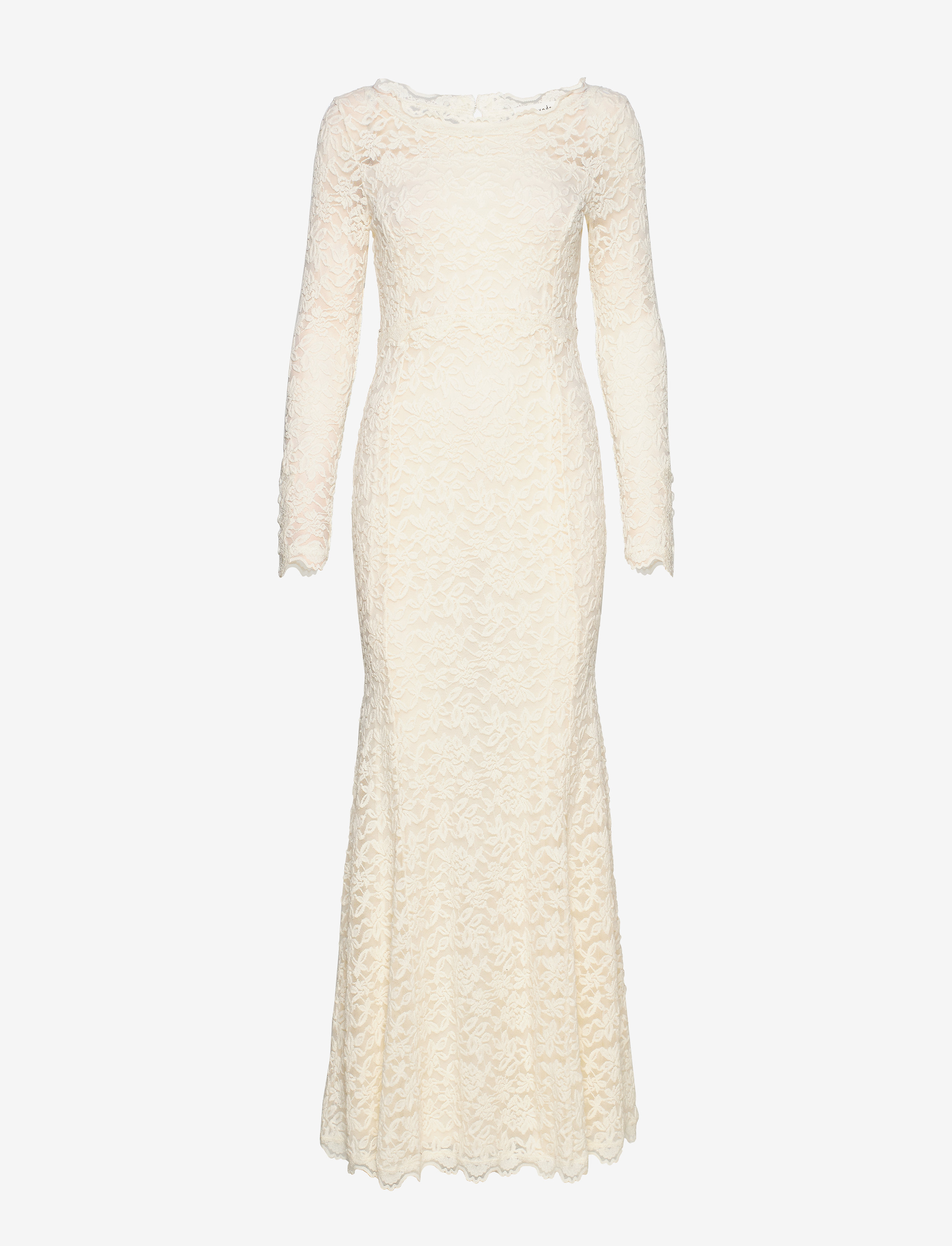 ROSEMUNDE Rwdelicia Ls Maxi Bridal Kleid Cream - M - Damen