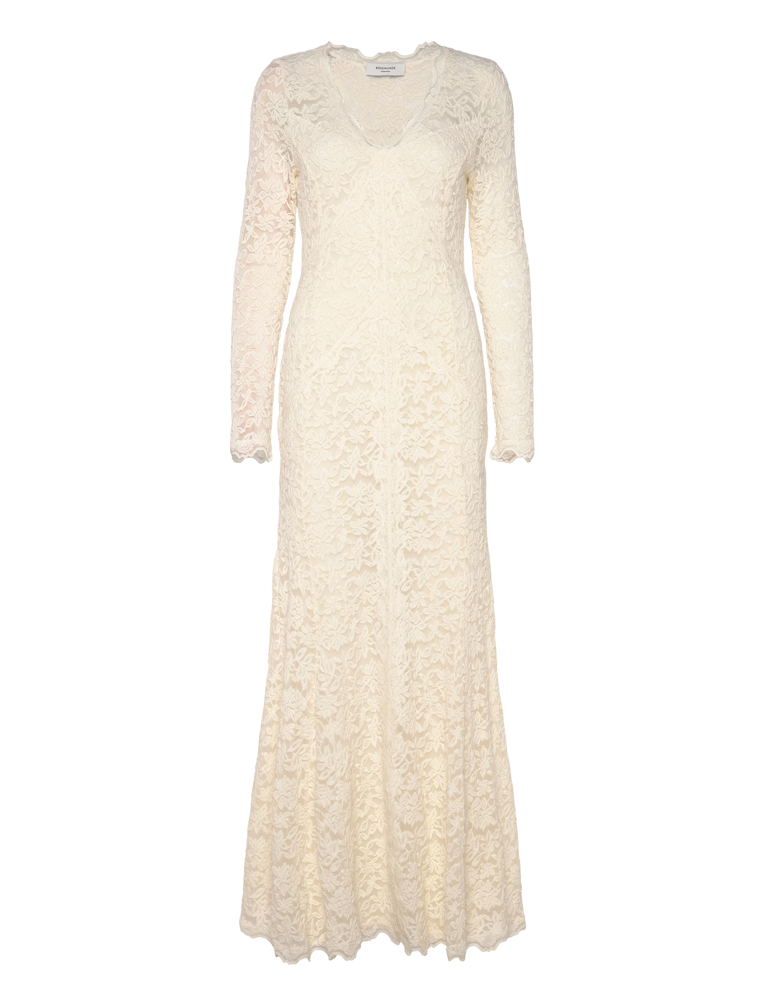 ROSEMUNDE Rwdelicia Long Kleid Cream - XL - Damen