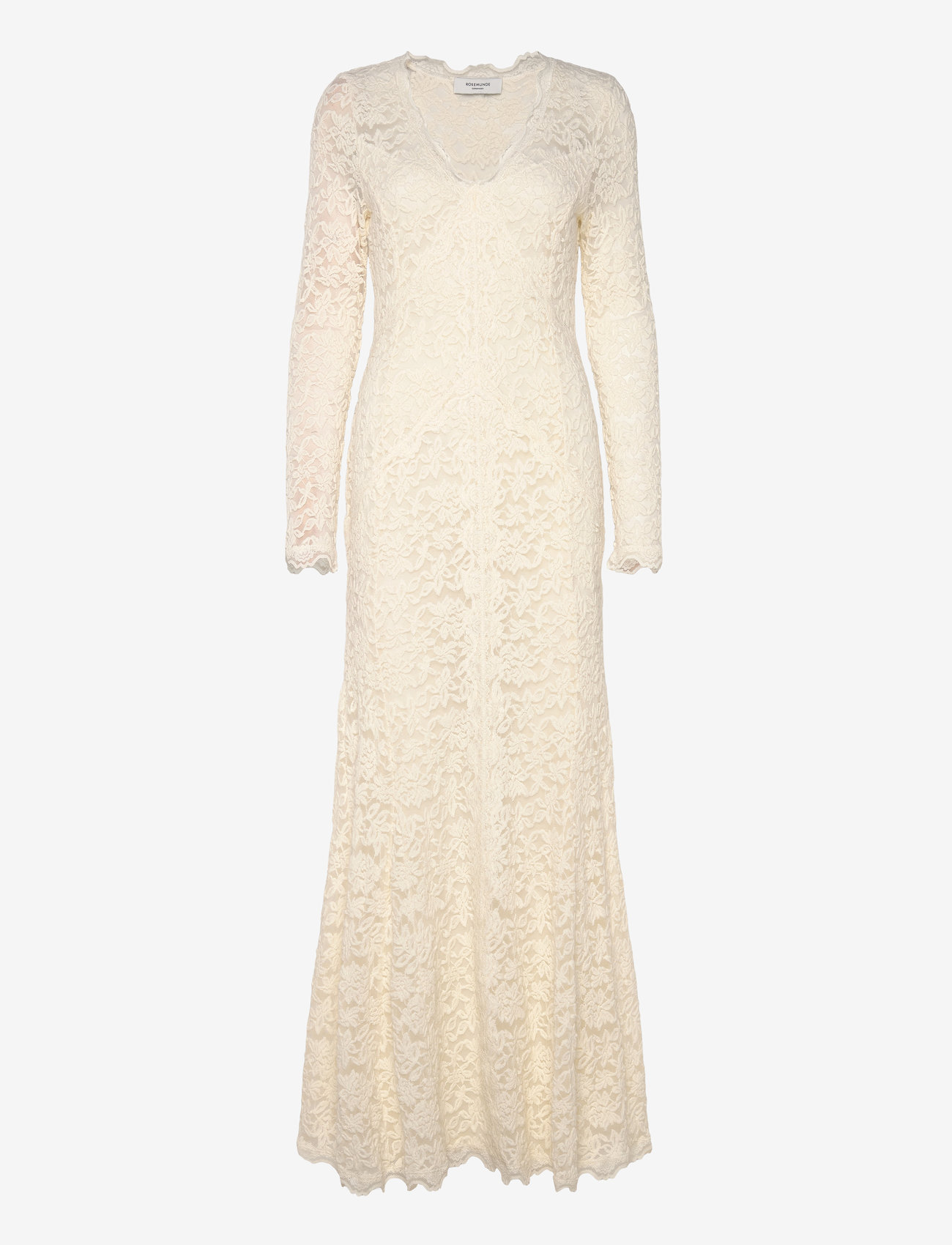 Rosemunde - RWDelicia Long Dress - spitzenkleider - ivory - 0