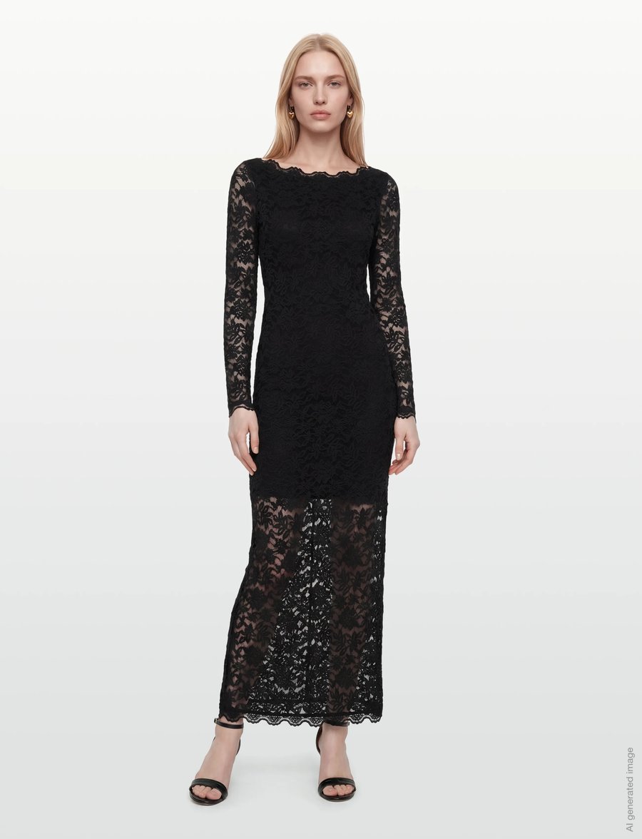 rosemunde lace dress RWHavana 3/4 Dress