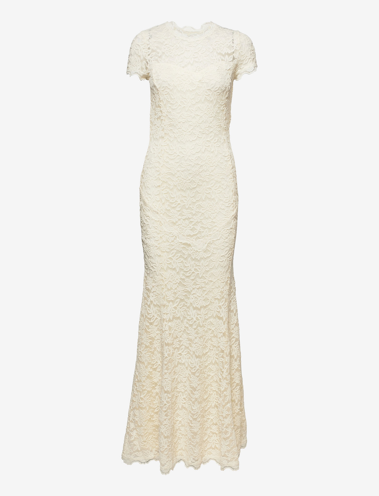 Rosemunde - Dress ss - odzież imprezowa w cenach outletowych - ivory - 0