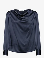 Rosemunde - Silk blouse - blouses met lange mouwen - dark blue - 0