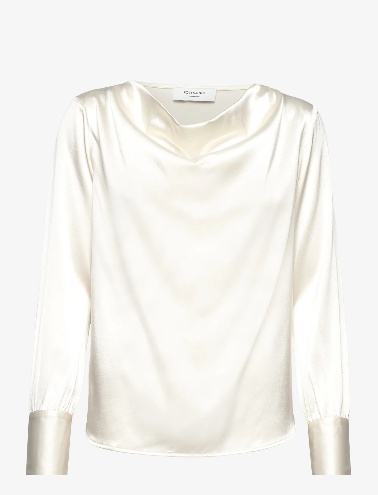 Rosemunde - Silk blouse - pitkähihaiset puserot - ivory - 0