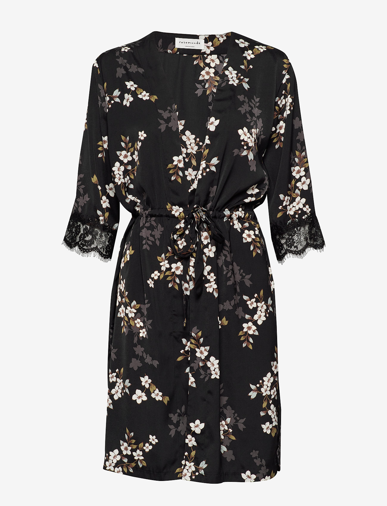 Jacket 3/4 s - BLACK CHERRY BLOOM PRINT