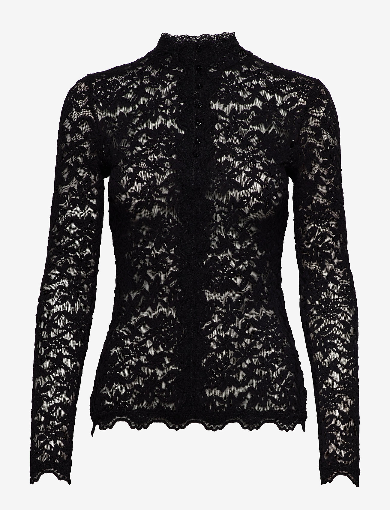 Rosemunde - T-shirt ls - black - 0