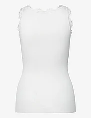Rosemunde - Silk top w/ lace - laagste prijzen - new white - 1