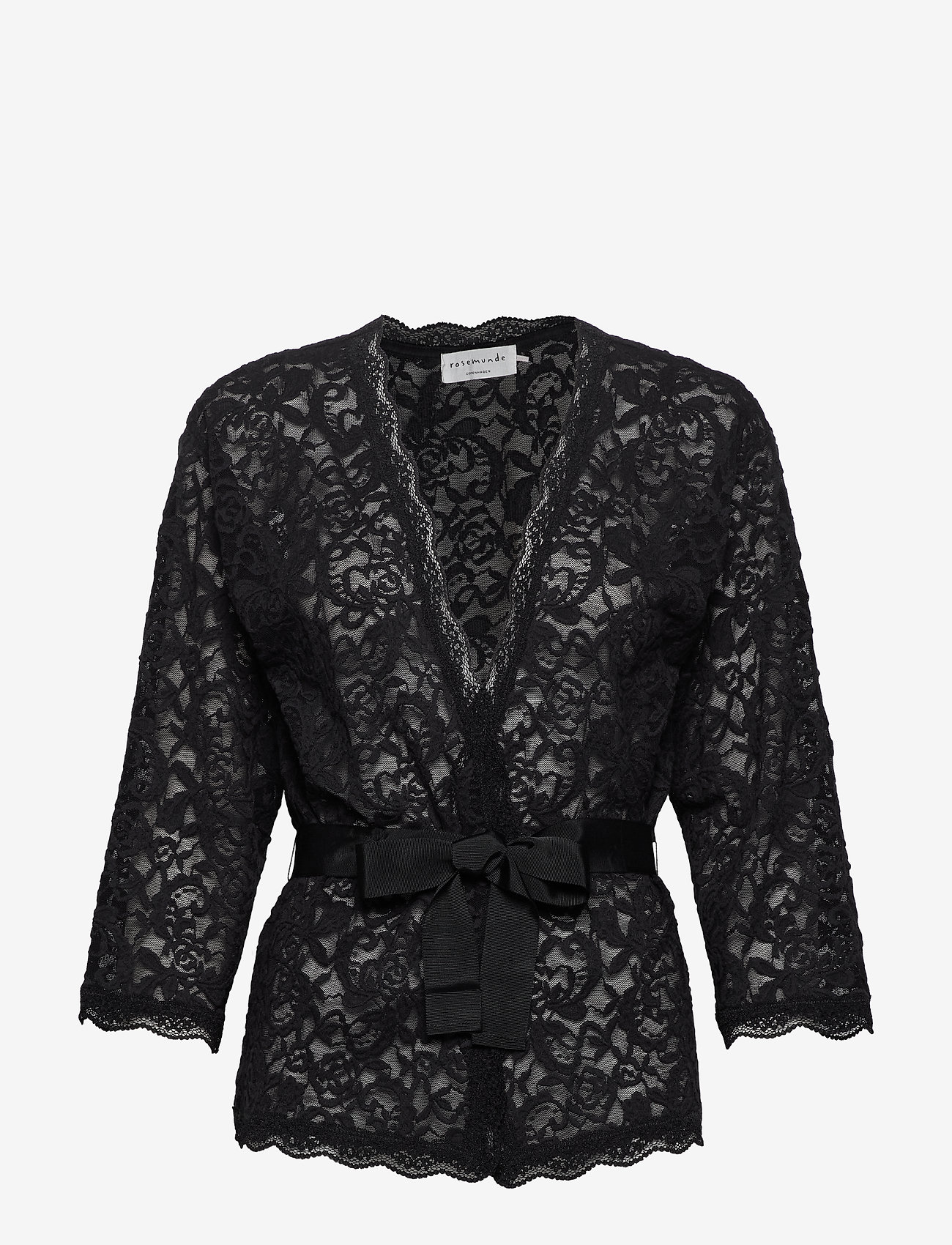 Rosemunde - Cardigan 3/4 s - black - 0