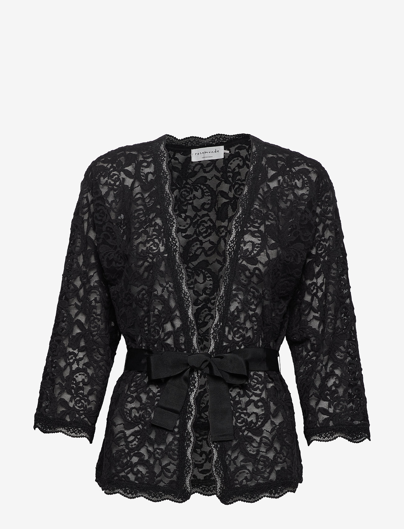 Rosemunde - Cardigan 3/4 s - black - 2