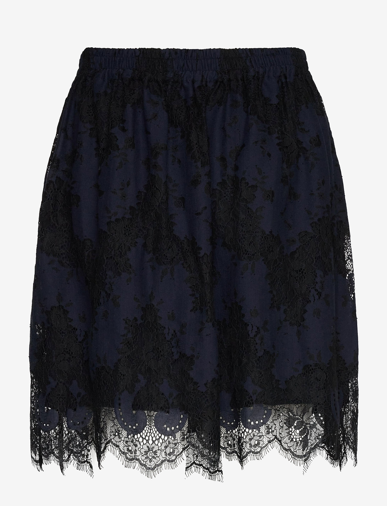 Rosemunde - Skirt - navy w/ black - 1